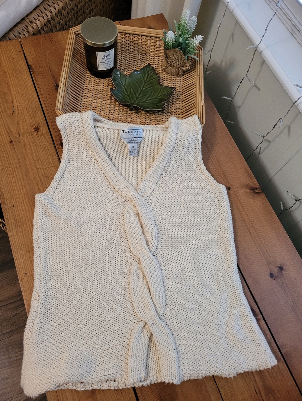 Beautiful Cream Sweater Vest